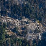 Un nouveau feu s'est déclaré dimanche matin au-dessus de Bitsch (VS), mais a été rapidement maîtrisé (archives).